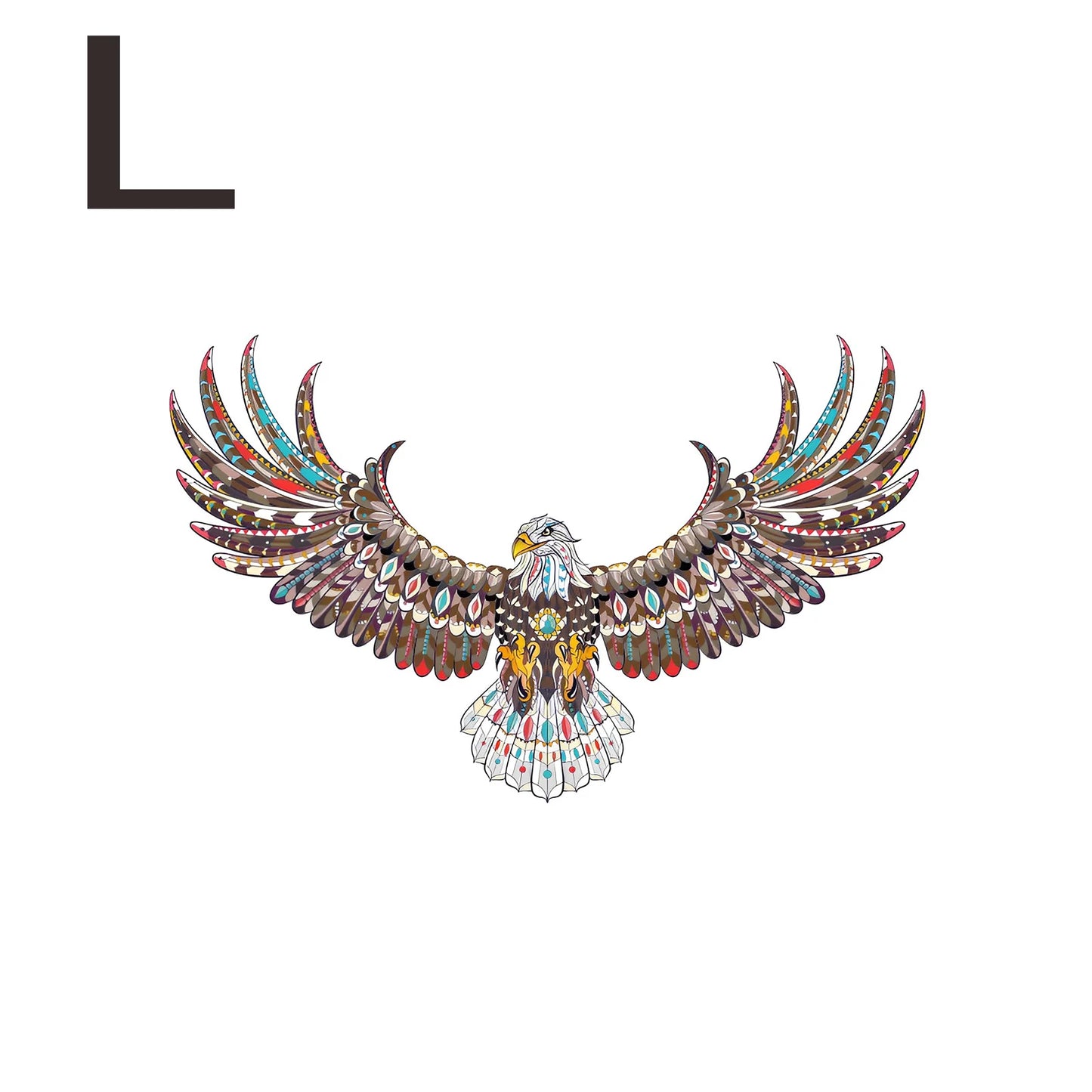 Adler-Holzpuzzle – Majestätisches Tierpuzzle