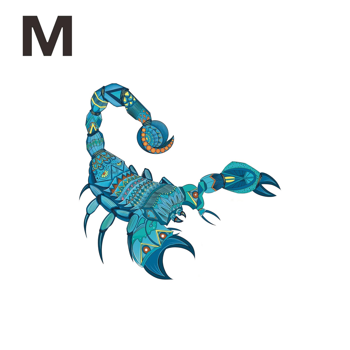 Skorpion-Holzpuzzle – Mysteriöse Tierformen