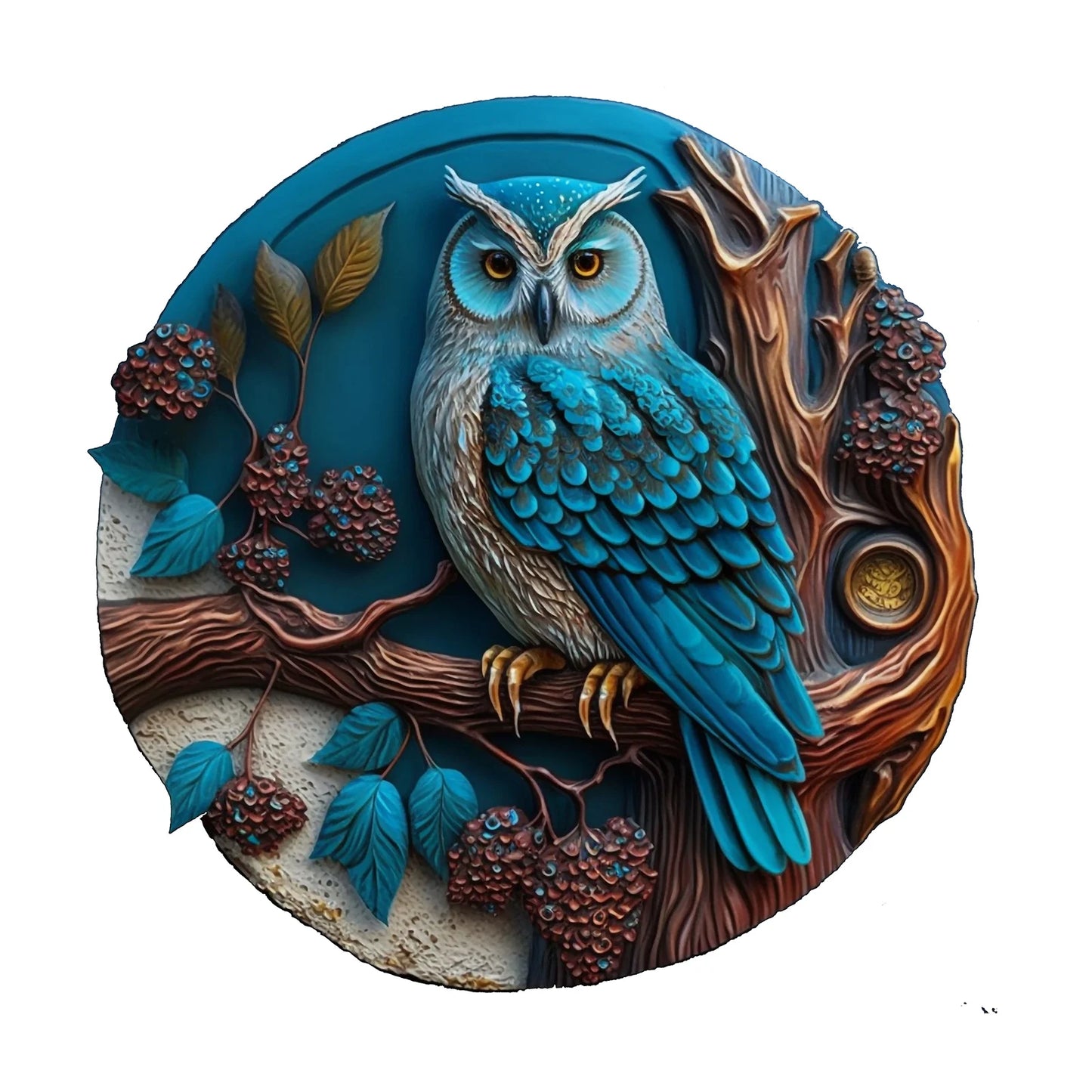 Eulen-Holzpuzzle – 3D-Vogel für alle Altersgruppen