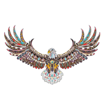 Adler-Holzpuzzle – Majestätisches Tierpuzzle