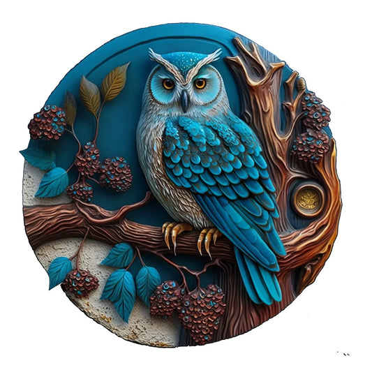Raffinierter Vogel-Holzpuzzle – 3D-Kunstgeschenk