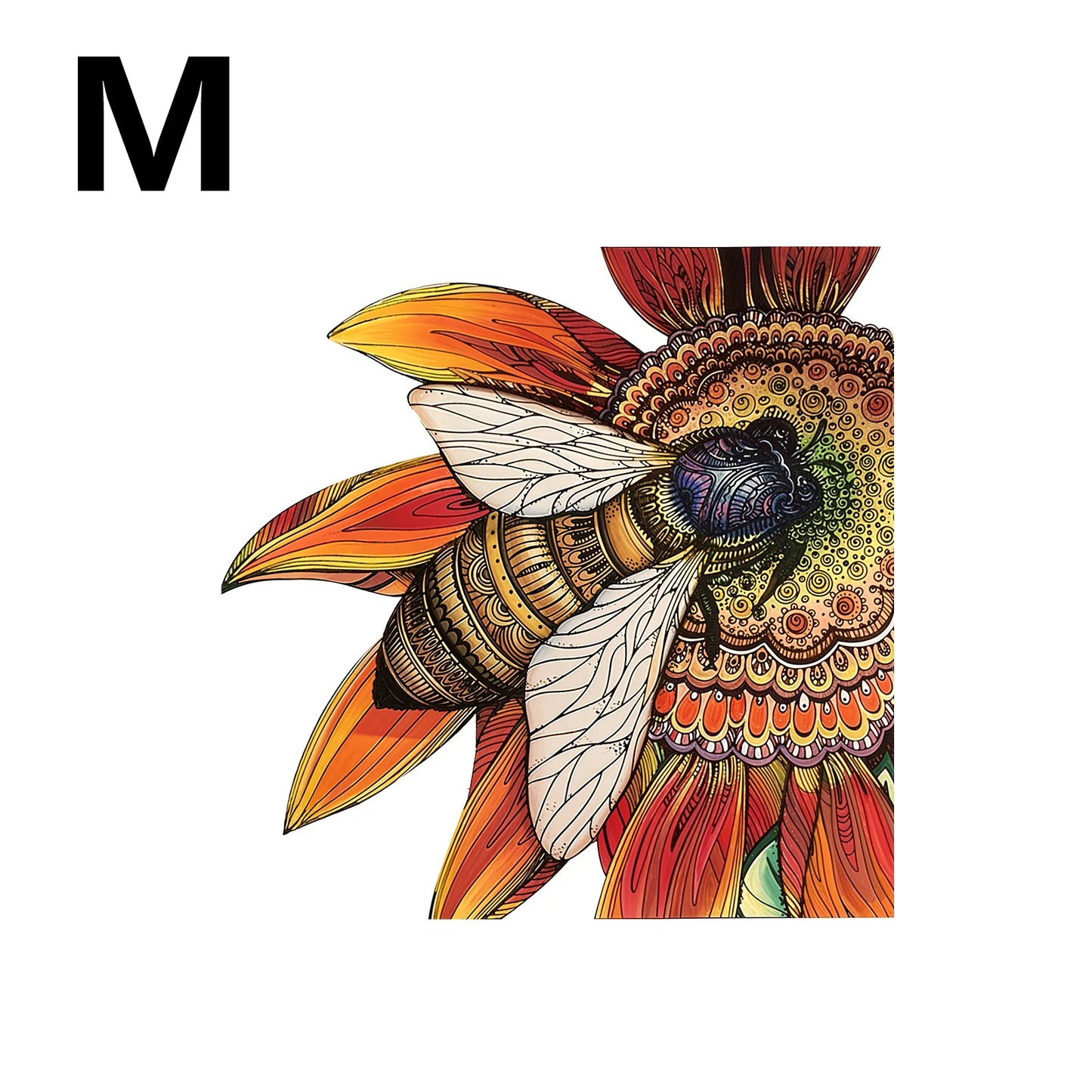 Bienen-Holzpuzzle – Summendes Tierpuzzle